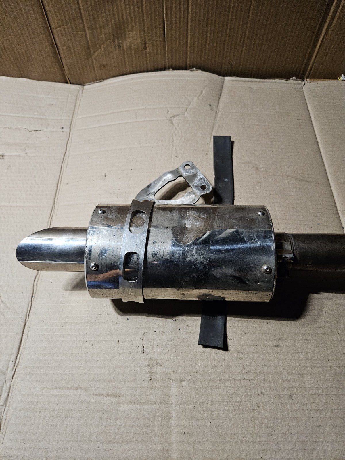 2006-2007 Suzuki GSXR600 GSXR750 K6 K7 Aftermarket Slip On Exhaust Muffler Can1