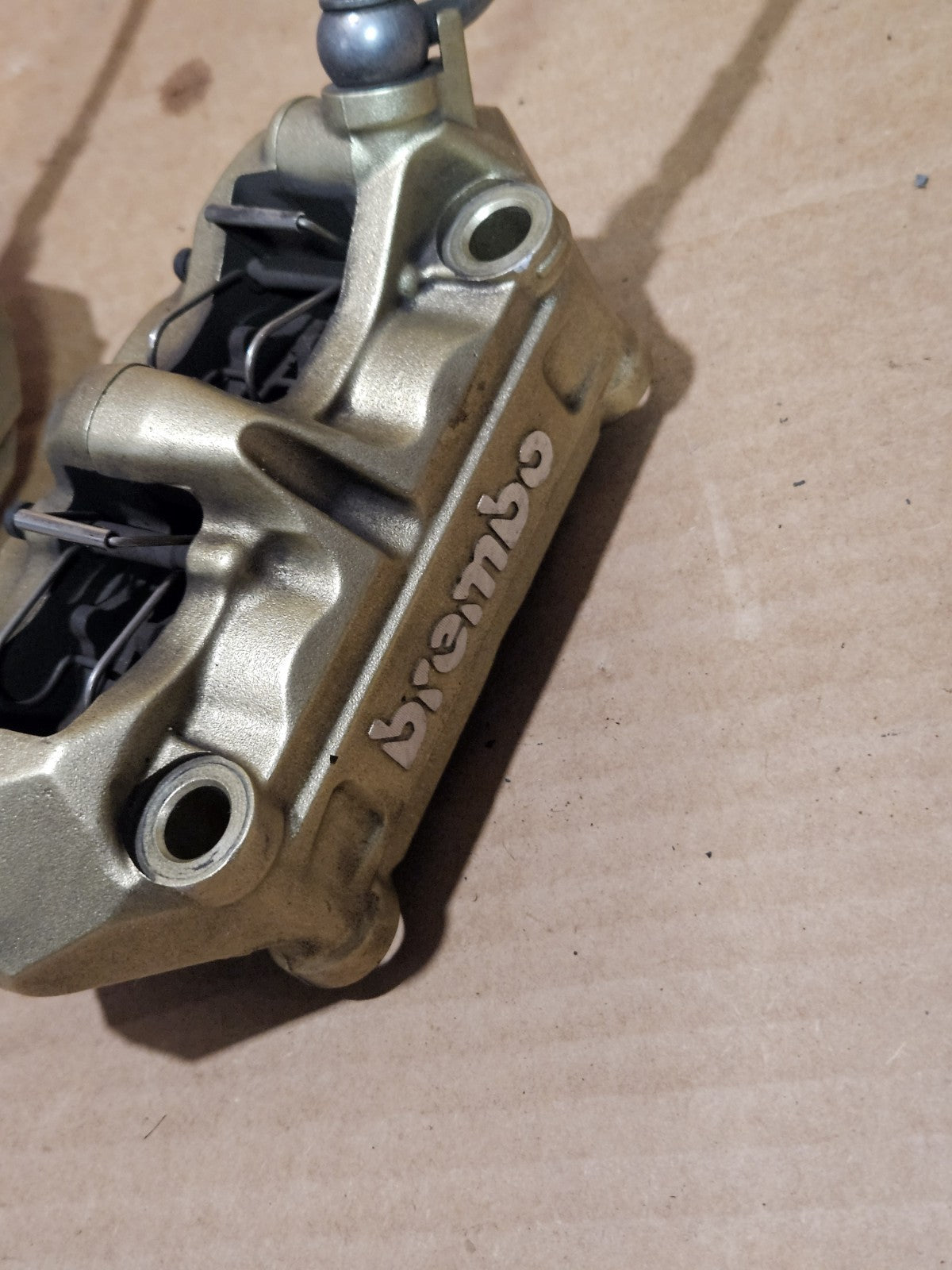 11-14 BMW S1000RR OEM Brembo Front Brake Calipers Pair Left Right Radial Mount