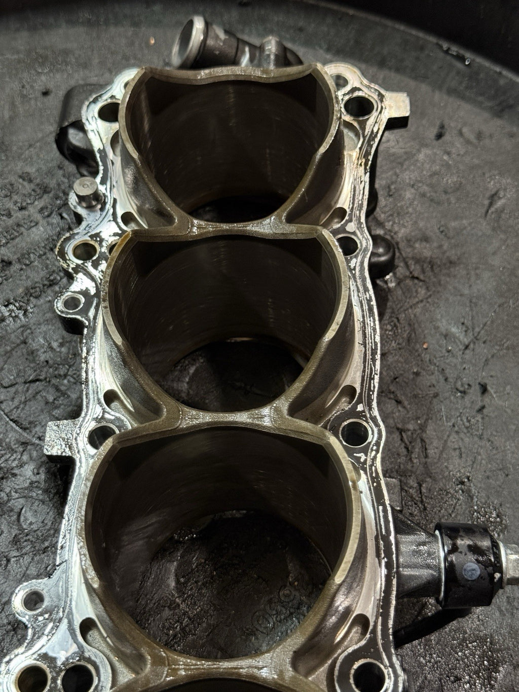 08-11 Honda CBR1000RR Cylinder Jugs Barrels Engine Block OEM 2008 Honda CBR17