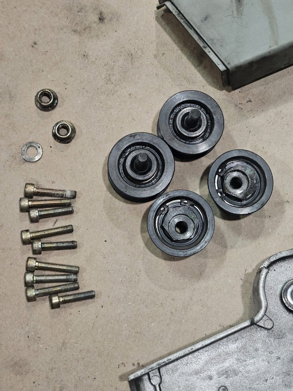 01-02 2001 Ducati 748 996 ST4 OEM Timing Belt Cover Cases Engine Motor Lot Set