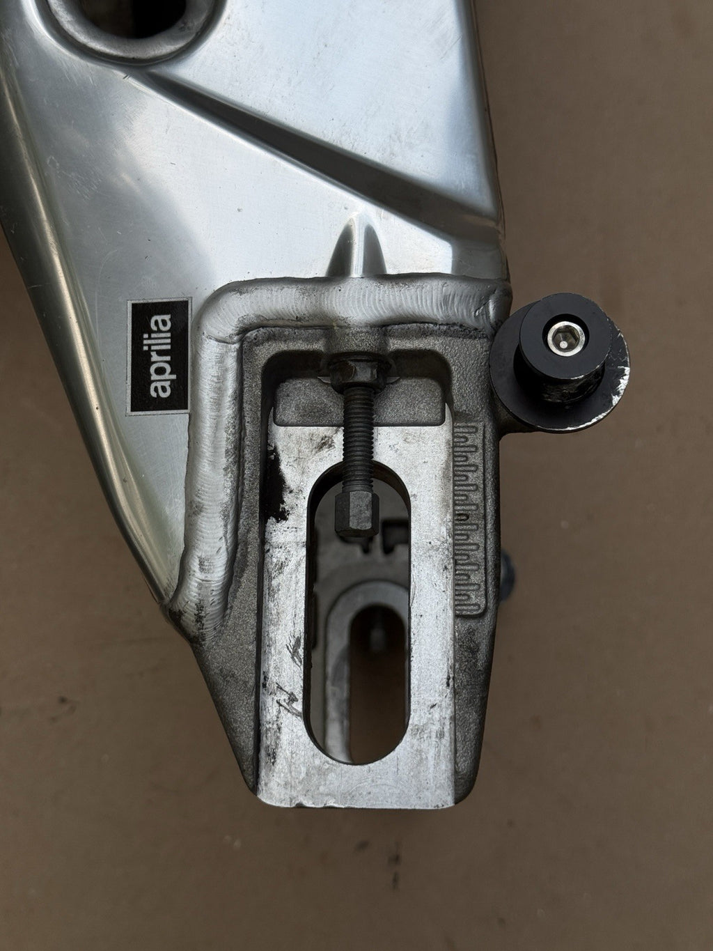 15-20 Aprilia RSV4 1100 RR RF Factory OEM Rear Swingarm Shock Mount