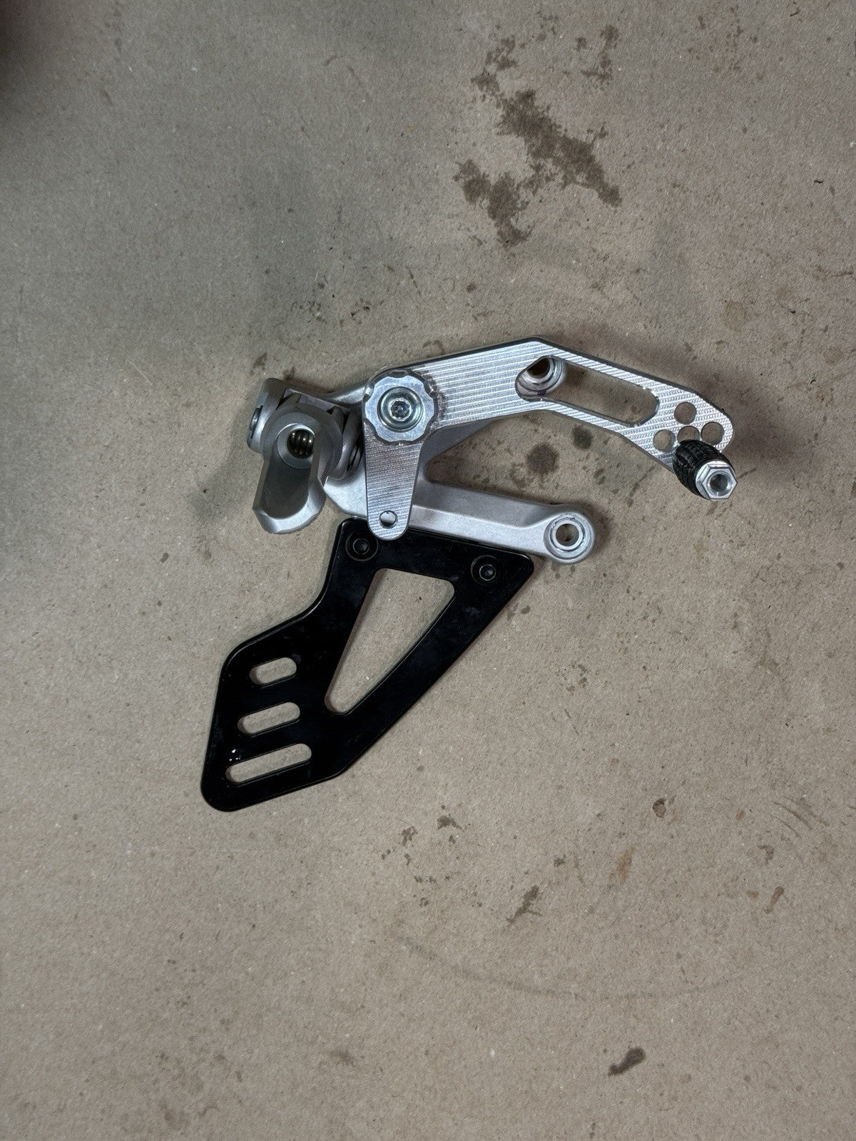 21-24 Aprilia RSV4 1100 OEM Left Front Foot Peg Footpeg Shifter Assembly Genuine