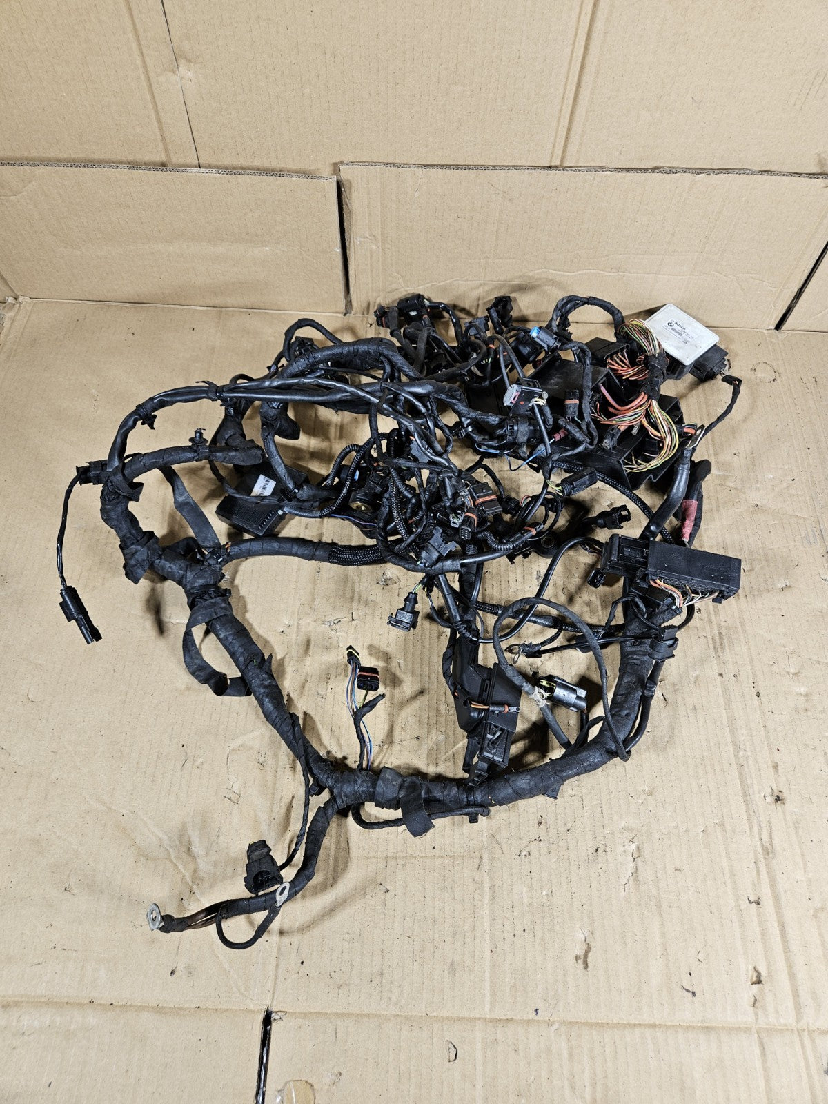 2012 BMW S1000RR OEM Main Engine Wiring Harness Wire Loom Electrical READ8
