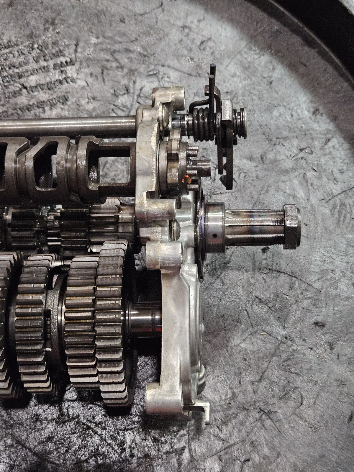 2017 17-25 SUZUKI GSXR 1000 COMPLETE TRANSMISSION GEARS TRANY FORKS OEM3