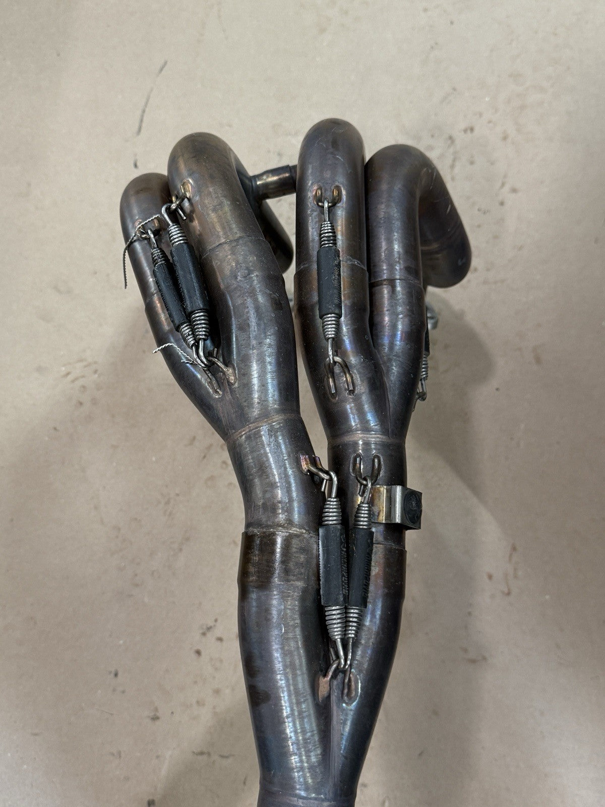 09-16 Suzuki GSXR1000 Aftermarket Akrapovic Full Exhaust System Carbon Muffler