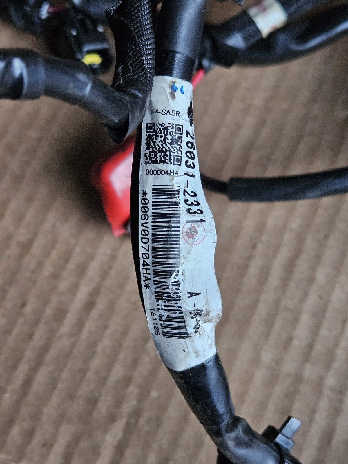 2017-2019 Kawasaki Ninja 650 EX650 ABS OEM Main Engine Wiring Harness Loom15