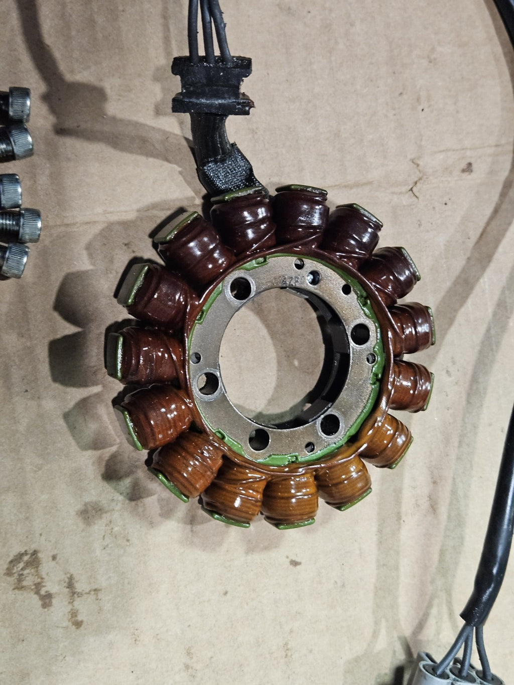 13-18 2015 KAWASAKI NINJA ZX6R OEM STATOR GENERATOR ALTERNATOR MAGNETO