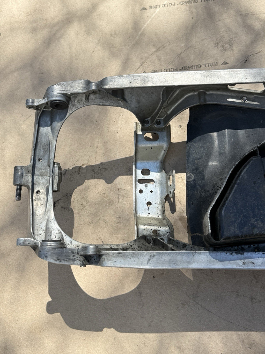 05-06 Honda CBR600RR OEM Rear Subframe Sub Frame Tail Section Aluminum Straight
