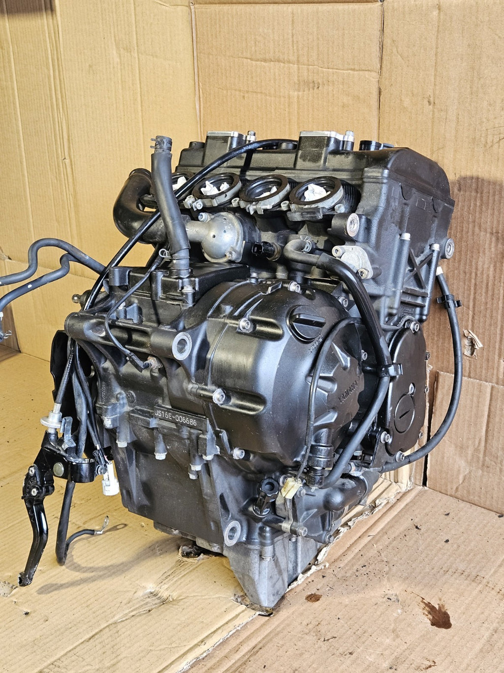 08-16 Yamaha R6 YZF-R6 YZF R6 Engine Motor READ COMPLETE ENGINE Running1