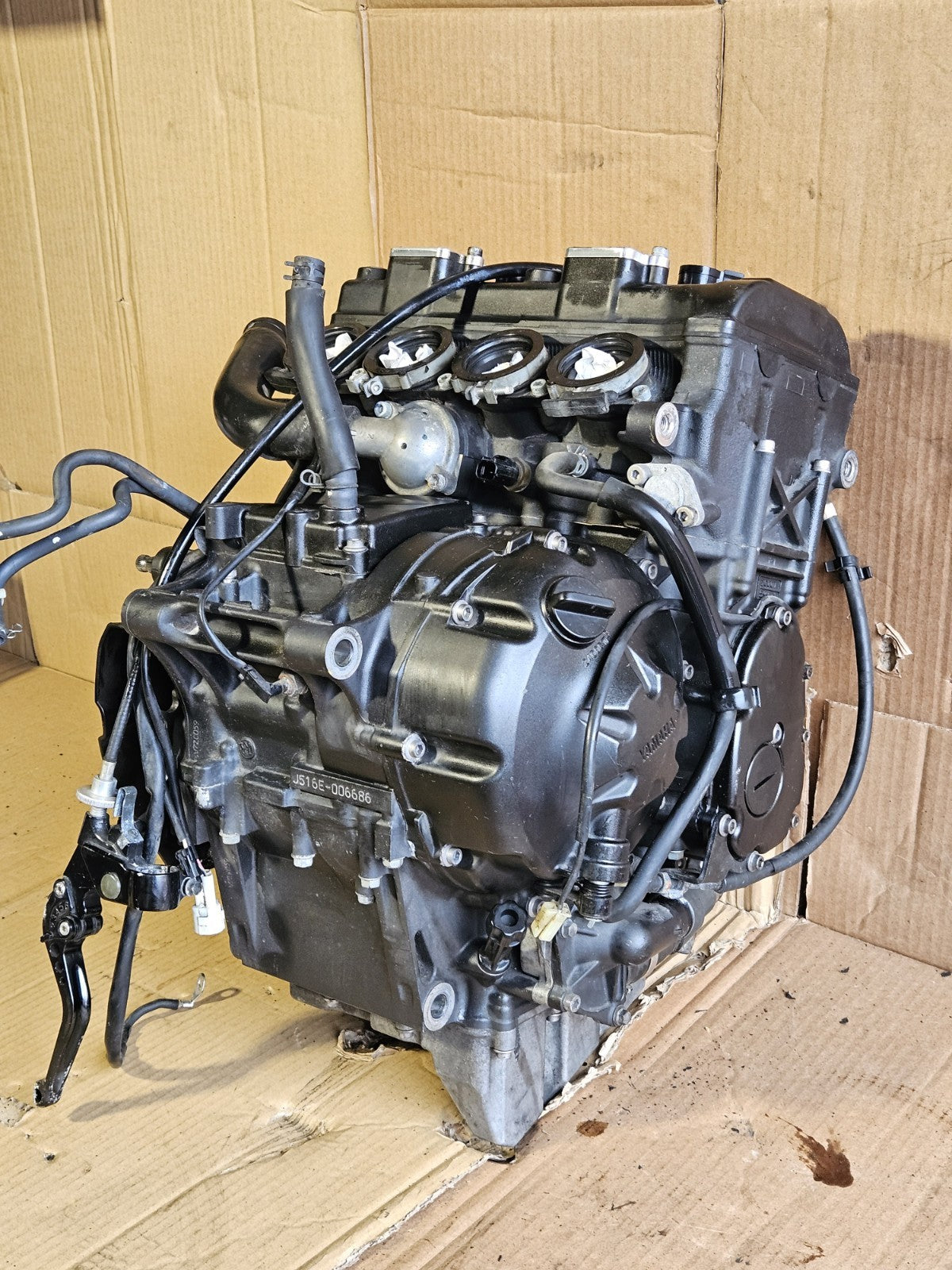 08-16 Yamaha R6 YZF-R6 YZF R6 Engine Motor READ COMPLETE ENGINE Running1