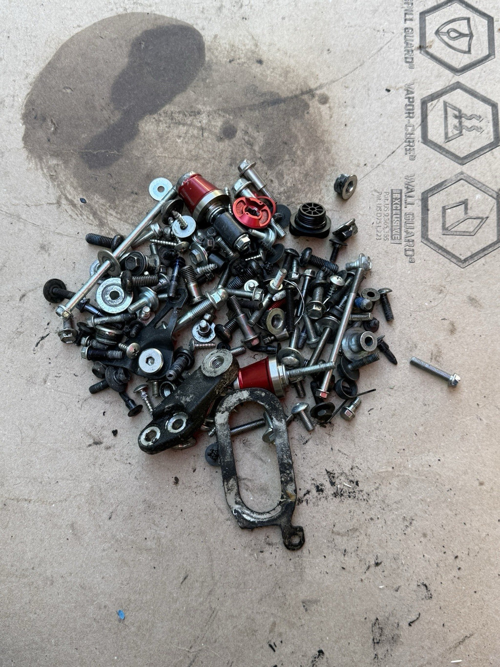 2017-2025 Suzuki GSXR1000 GSXR1000R OEM Misc Bolts Nuts Screws Hardware Kit Set2