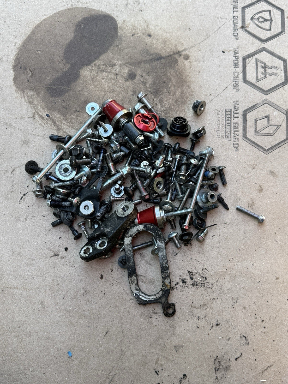 2017-2025 Suzuki GSXR1000 GSXR1000R OEM Misc Bolts Nuts Screws Hardware Kit Set2