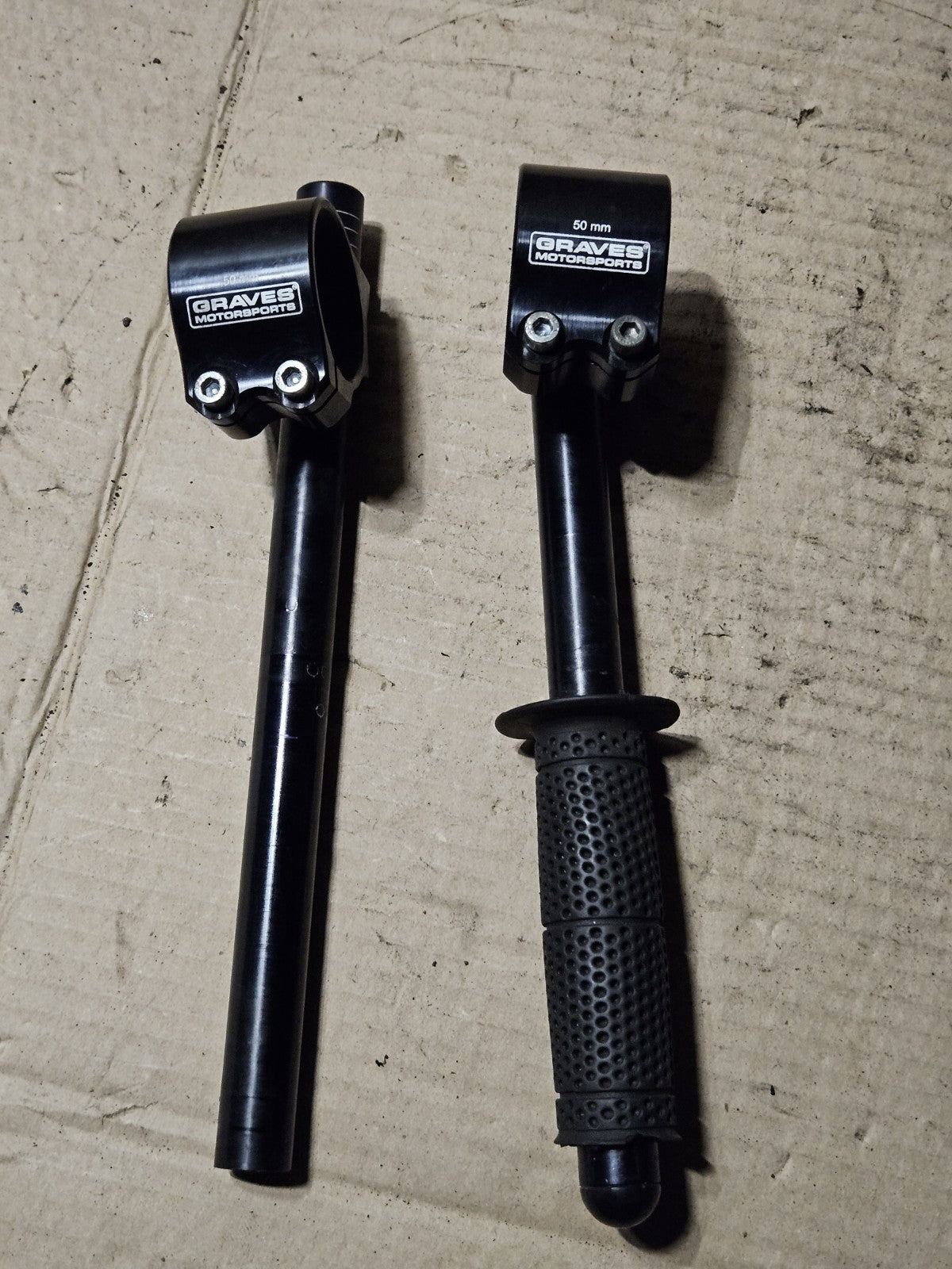 08-16 YAMAHA YZF R6 LEFT RIGHT CLIP ON ONS HANDLEBARS PAIR SET Graves Motorsport2