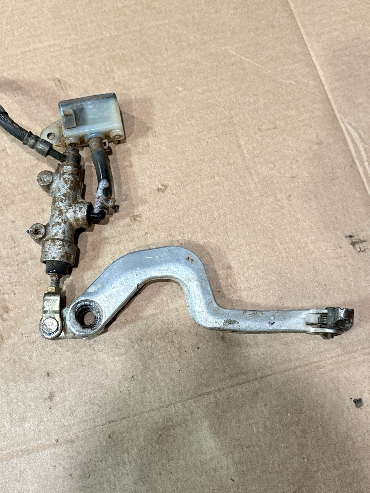 Suzuki DRZ400S DRZ400SM OEM Nissin Rear Brake Caliper Master Cylinder