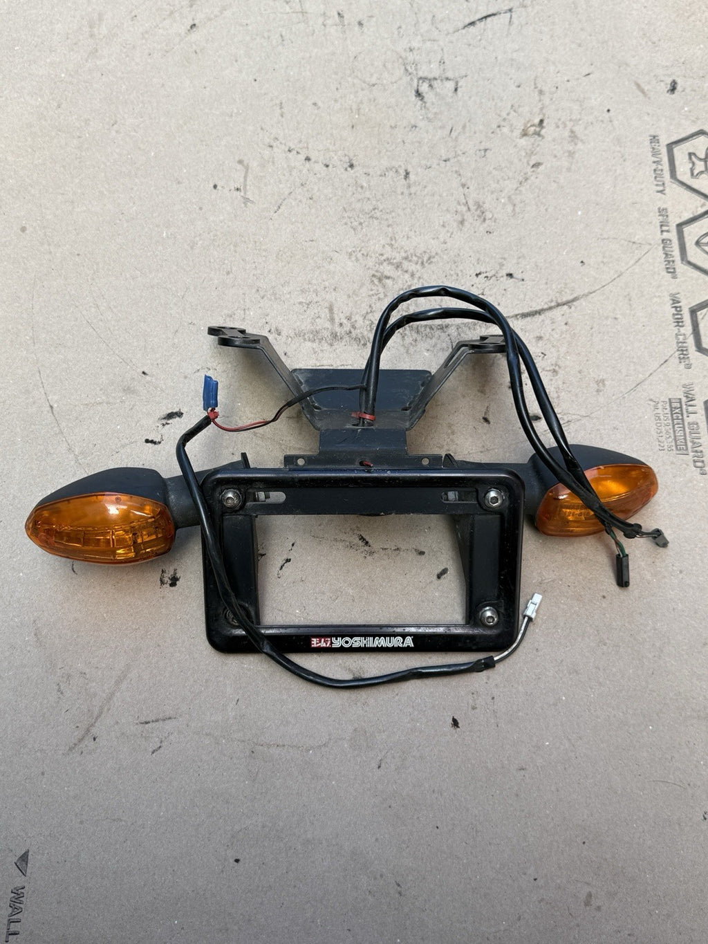 11-25 Suzuki GSXR 1000 Yoshimura Fender Eliminator LED Plate Holder Blinkers0