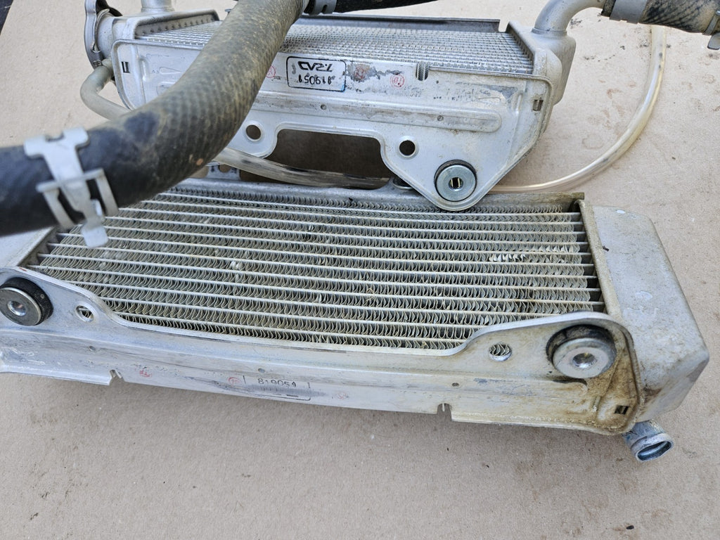 16-18 Kawasaki KX450F Radiator Set Left Right Complete Engine Cooling DMG