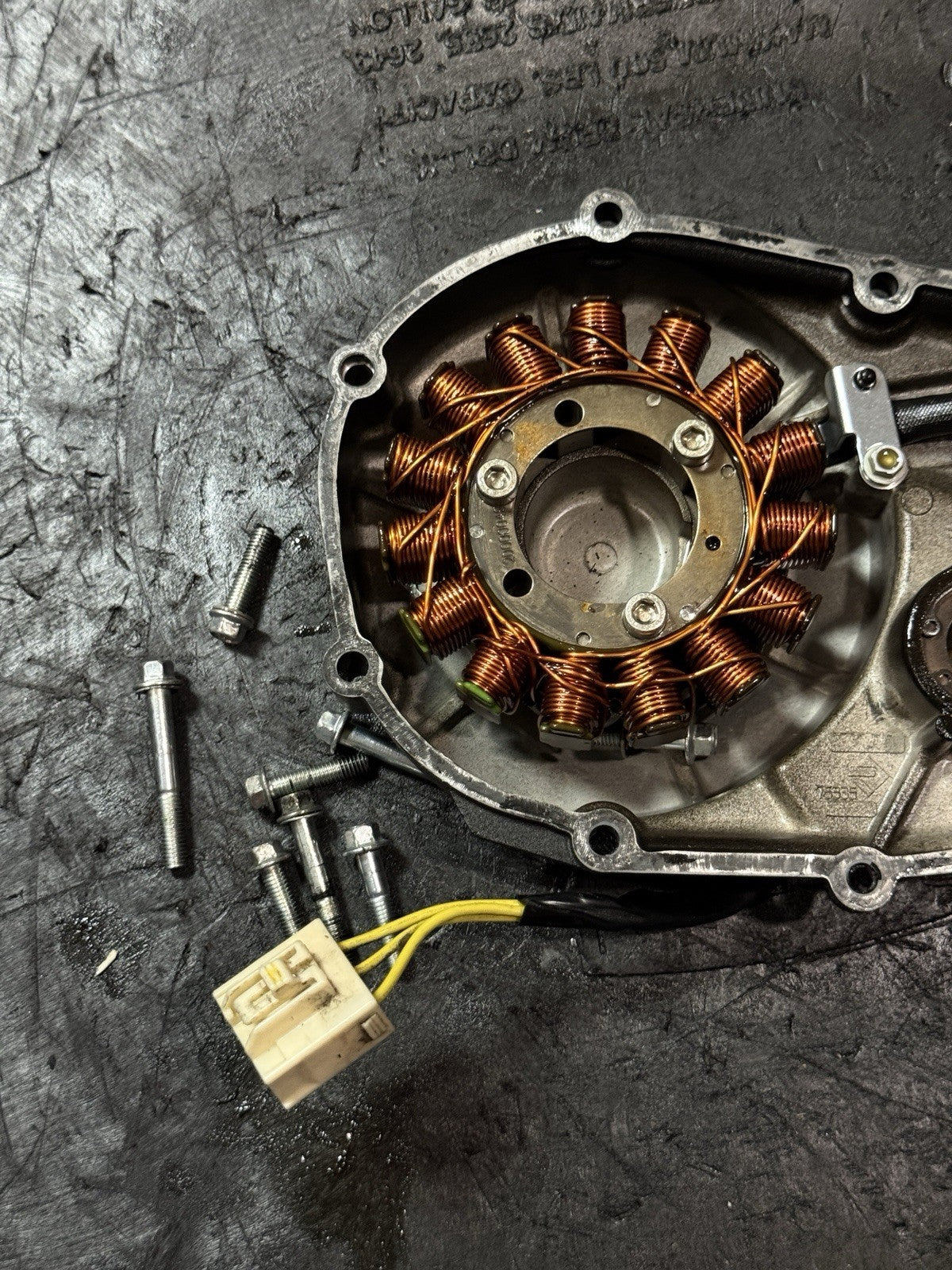 2015-2016 Aprilia RSV4 OEM Stator Generator Alternator Engine Cover Genuine7