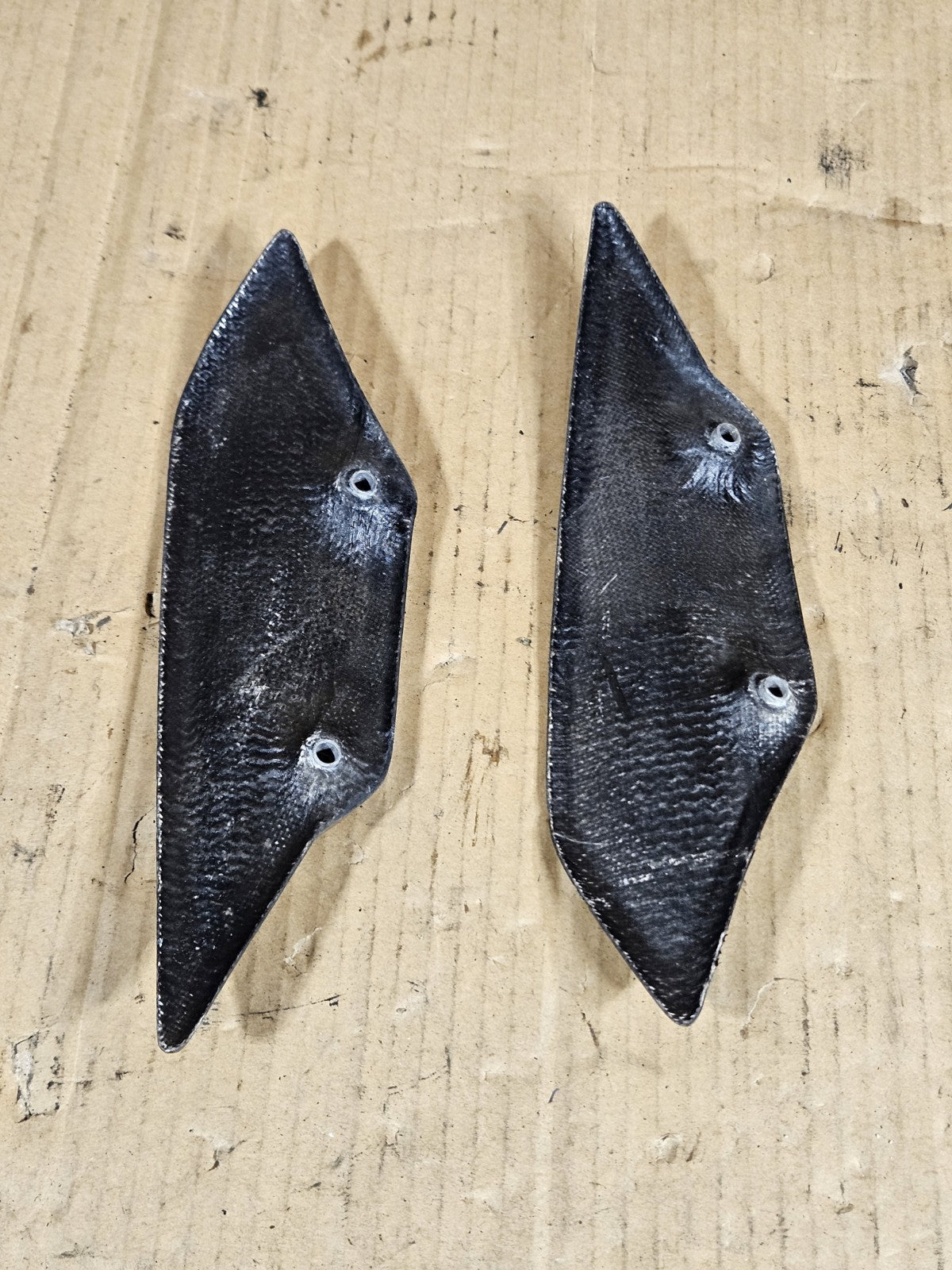 2012 BMW S1000RR OEM Front Fairing Infill Panels Lower Bottom Fairings Pair9