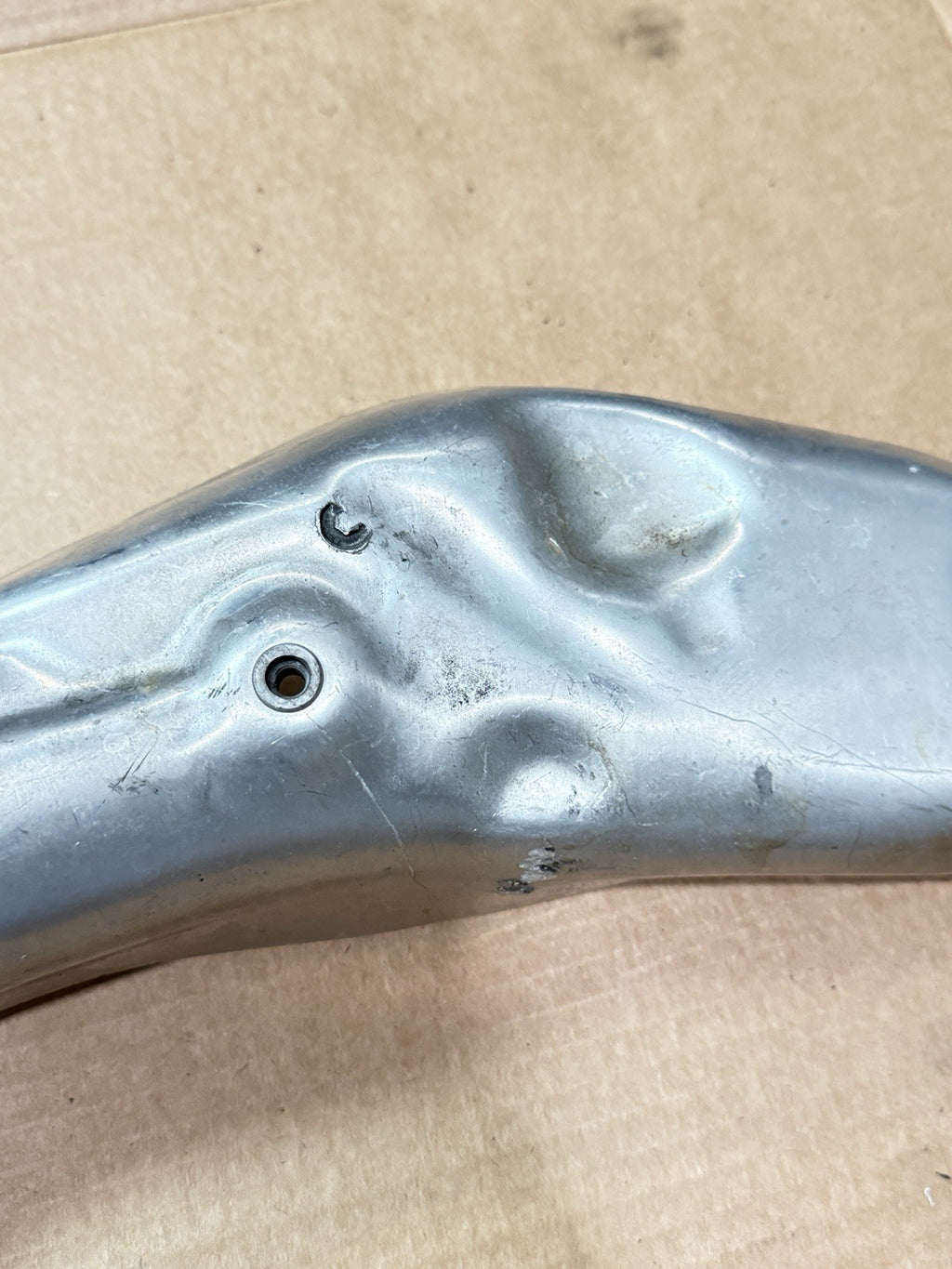 06-07 2006 Honda CBR1000RR OEM Rear Exhaust Heat Shield Muffler Cover Cowl Guard