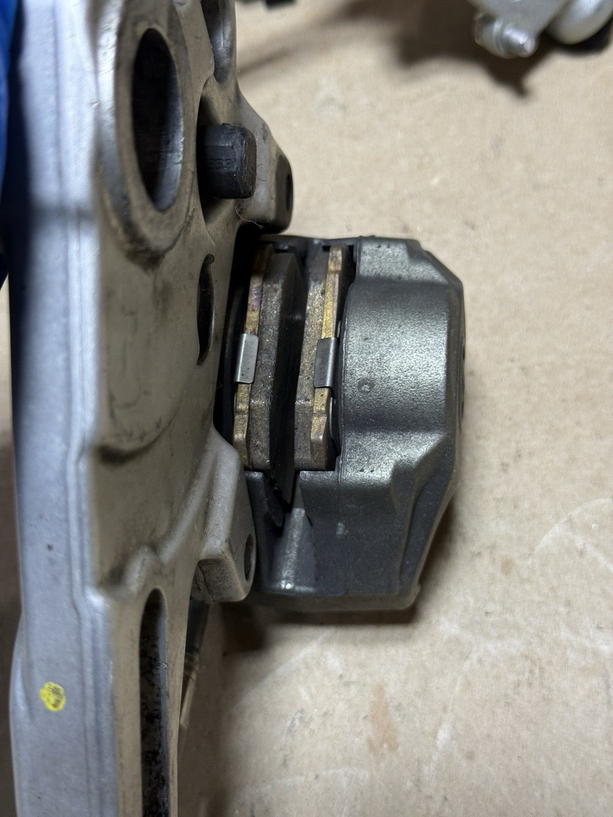 2015-2018 Aprilia RSV4 RR RF OEM Rear Brake Caliper & Master Cylinder Assembly