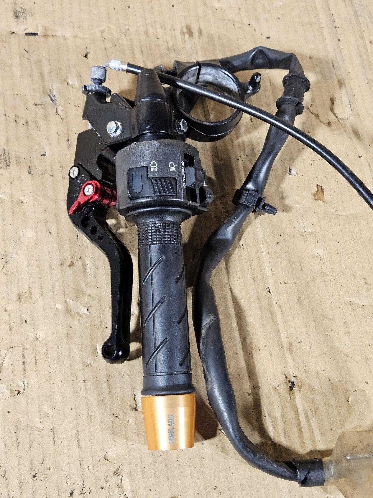 2013 Honda CBR600RR Aftermarket Complete Clutch Side Clip on Lever Headlight10