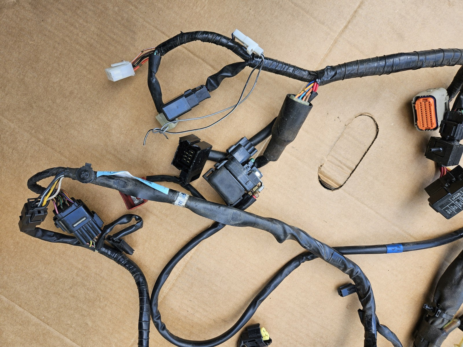 2012-2015 Suzuki GSXR 1000 Main OEM Engine Wiring Harness Motor Wire Loom ECU