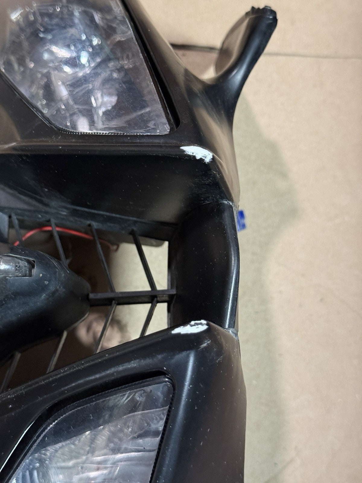 2008-16 Yamaha YZF-R6 OEM Front Headlight Head Light Lamp Assembly Tested Work