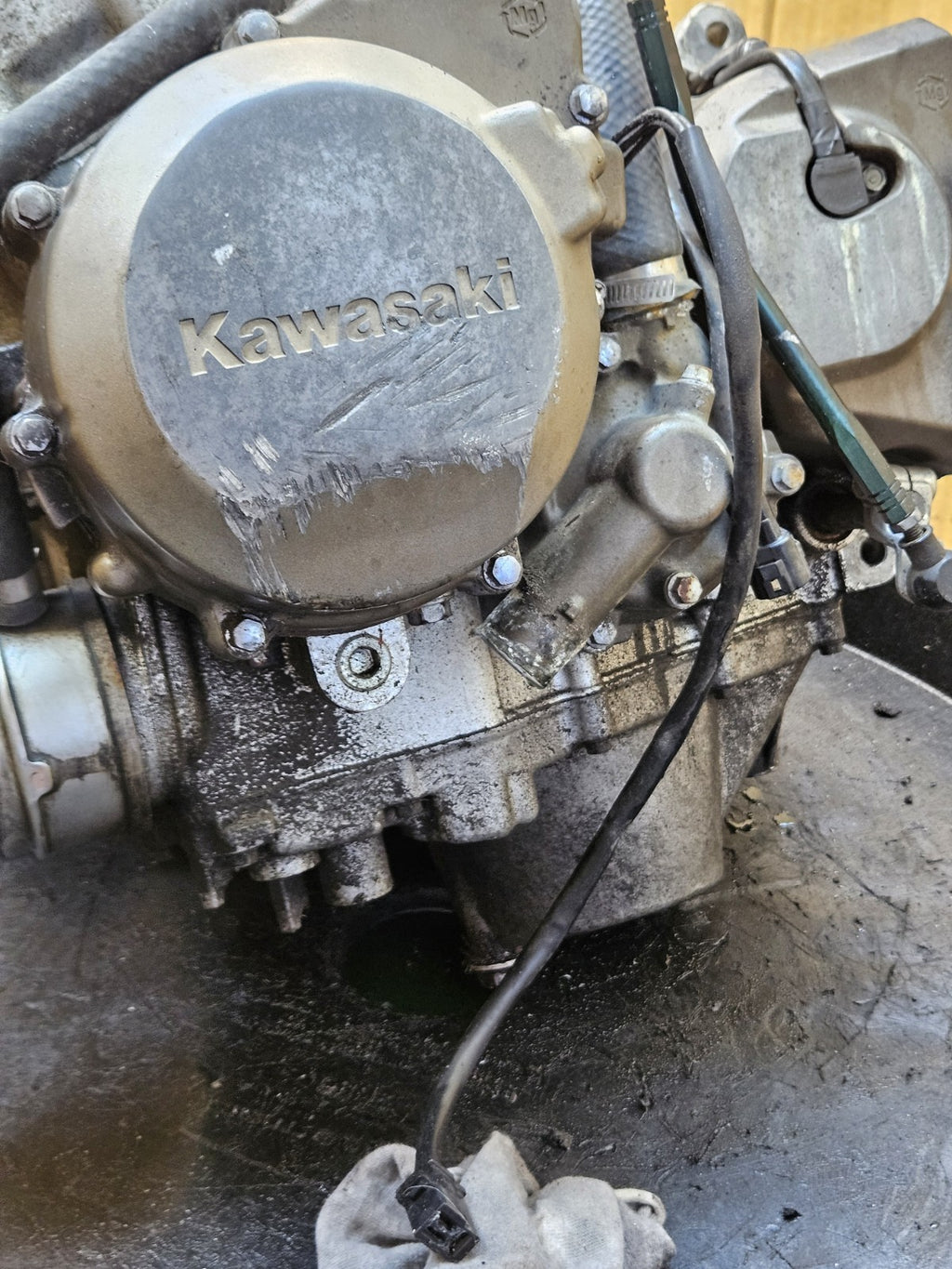 99 Kawasaki ZX6R OEM Engine Motor Complete Engine Free Ship17