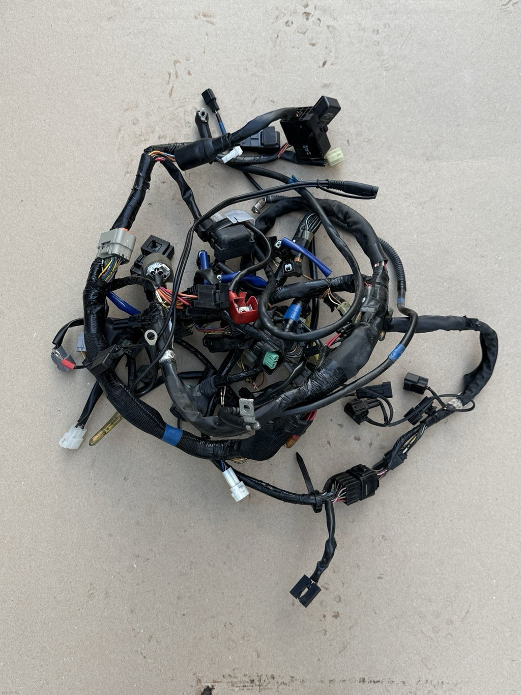 09-16 2012 SUZUKI GSXR 1000 OEM MAIN ENGINE WIRING HARNESS MOTOR WIRE LOOM