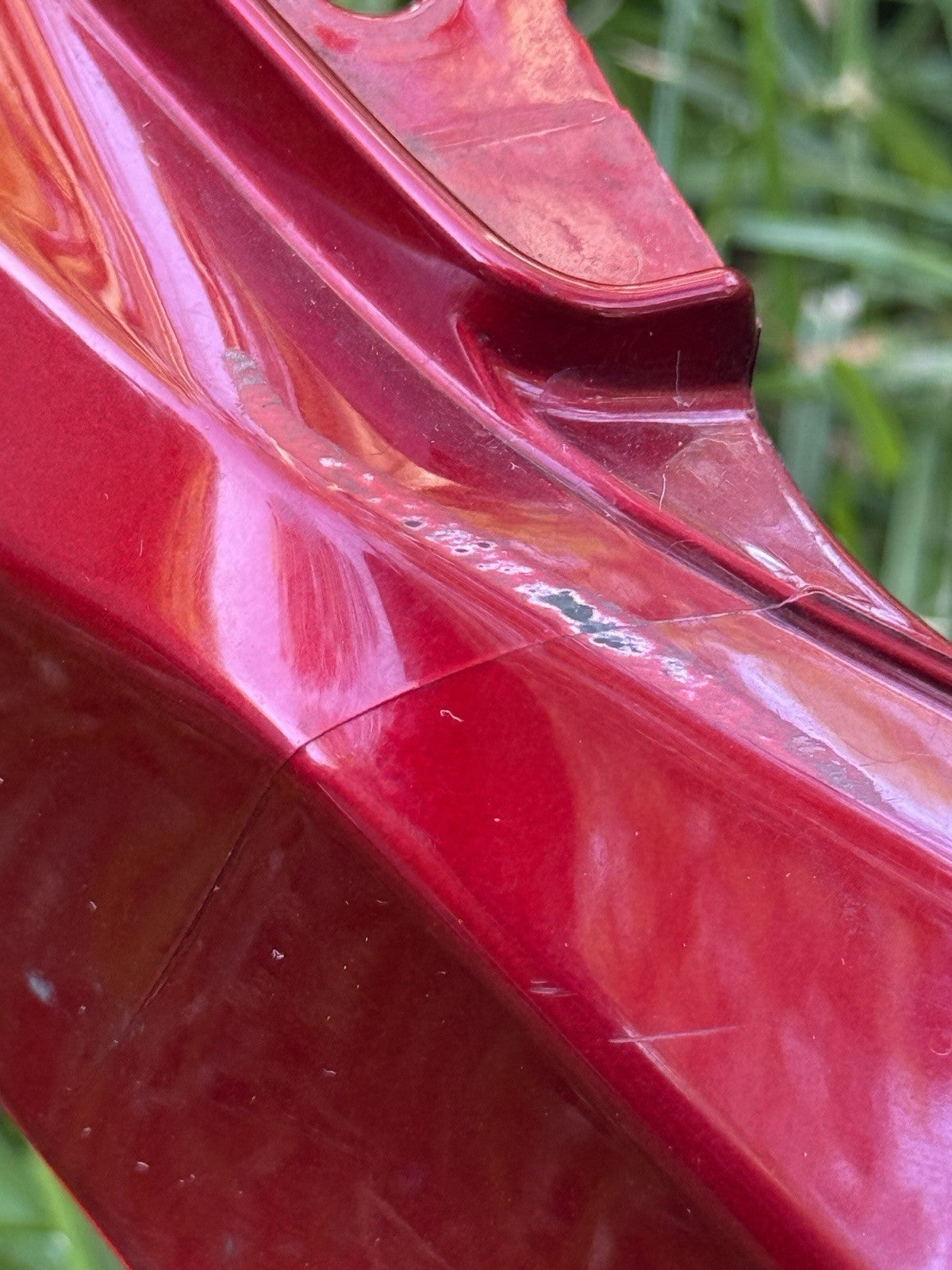 2008-2011 Honda CBR1000RR SC59 OEM Rear Tail Fairing Cowl Metallic Red3
