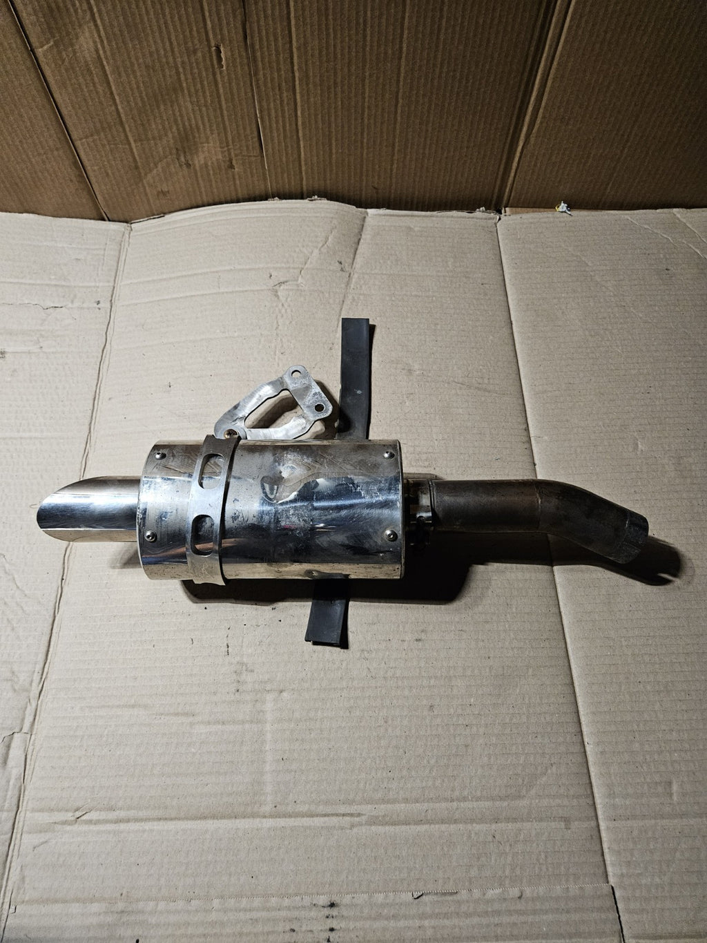 2006-2007 Suzuki GSXR600 GSXR750 K6 K7 Aftermarket Slip On Exhaust Muffler Can0
