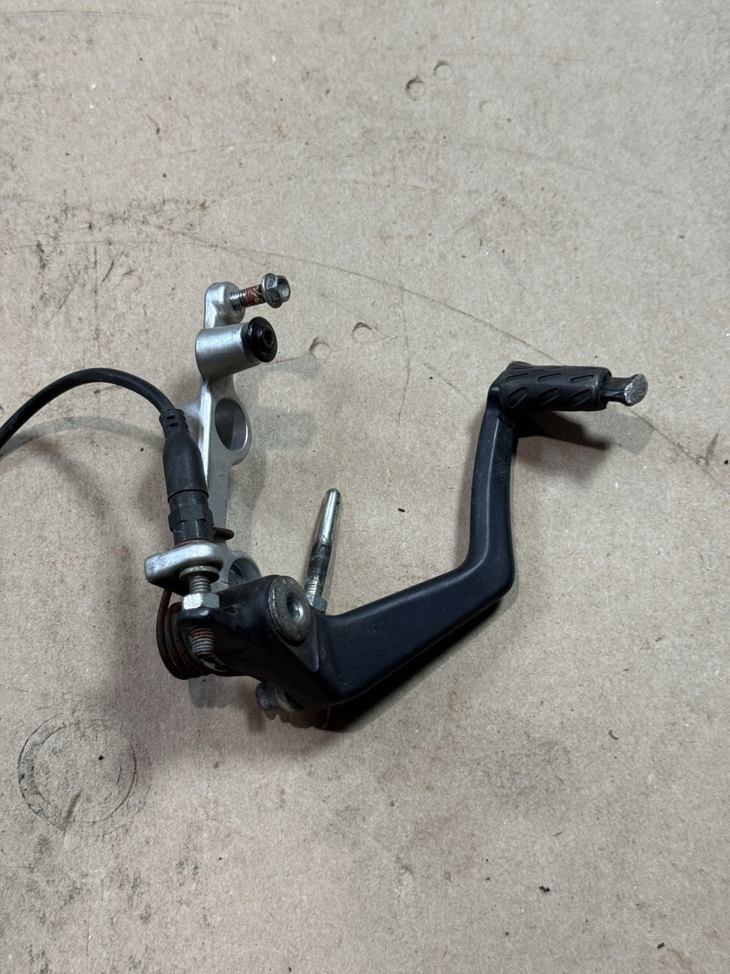 Ducati 848 Evo 1098 1198 1198R Rear Brake Lever Pedal OEM BENT DAMAGED 45720421A