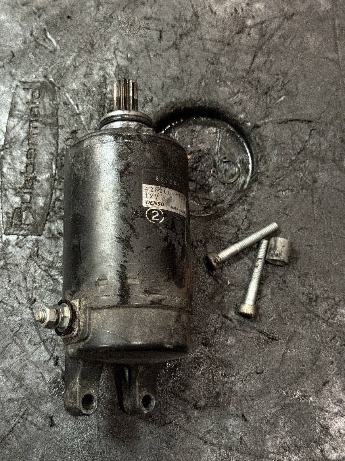 2015-2020 Aprilia RSV4 RR RF Tuono V4 1100 OEM Engine Starter Motor Unit B0444954