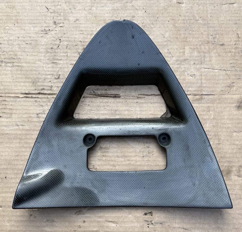 94-04 Ducati 748 916 996 998 OEM Carbon Radiator Air Intake Duct Cooling Coolant