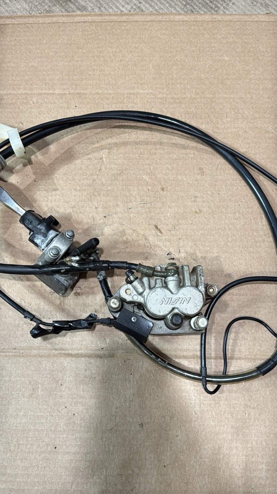 00-24 Suzuki DRZ400S DRZ 400 OEM Nissin Front Brake Caliper Master Cylinder Disc