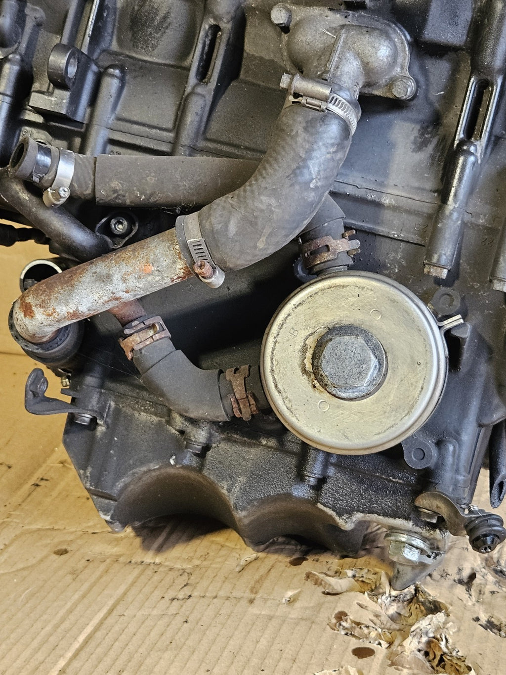 08-16 Yamaha R6 YZF-R6 YZF R6 Engine Motor READ COMPLETE ENGINE Running17