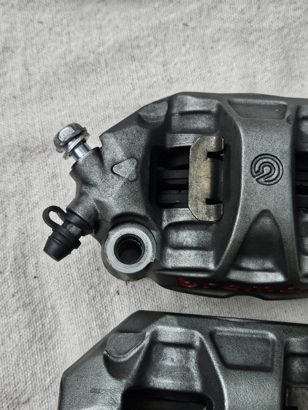 16-20 Kawasaki ZX10R ZX10 Ninja Brembo Monoblock M50 Front Brake Calipers Pads4