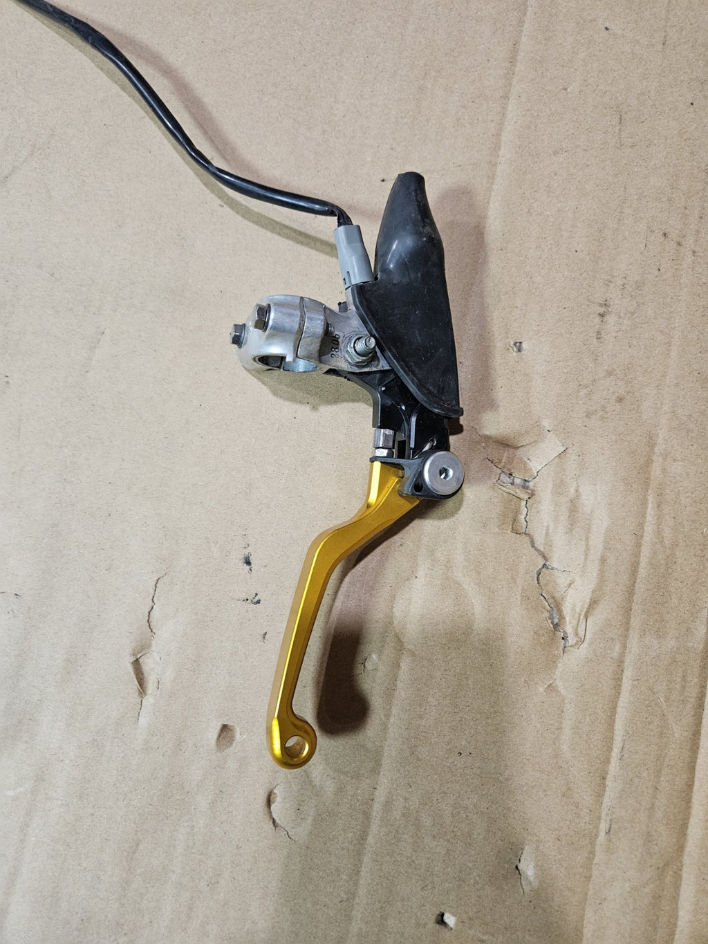 2000-2007 Suzuki DRZ400 DRZ400E OEM Left Clutch Lever Perch w/ Switch Cable