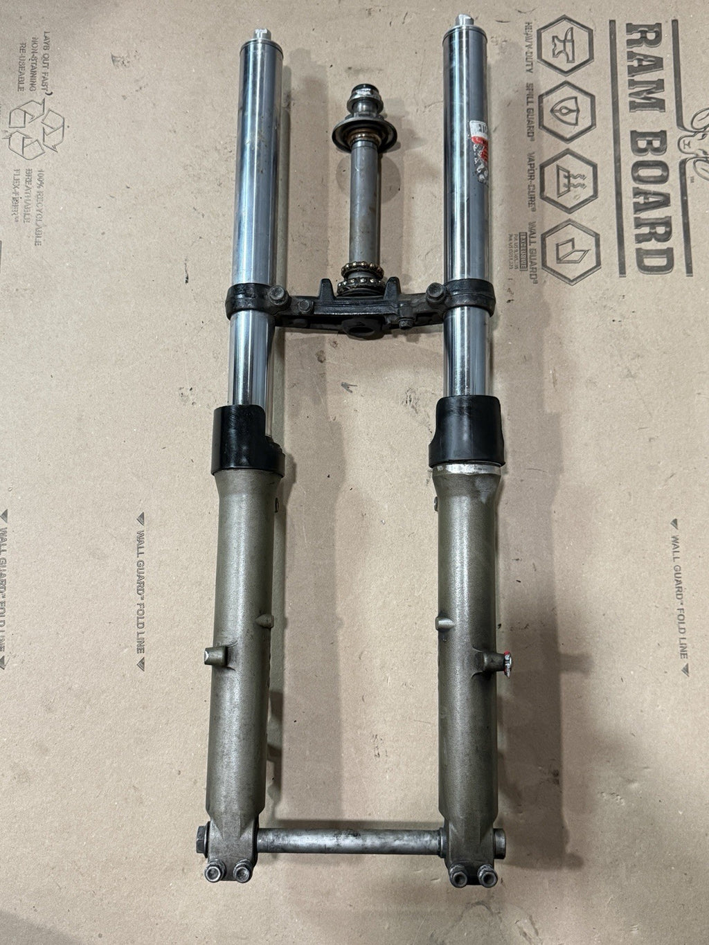 2002 Honda CBR 600 F4i CBRf4i F4 Left &  Right Forks with Triple Tree
