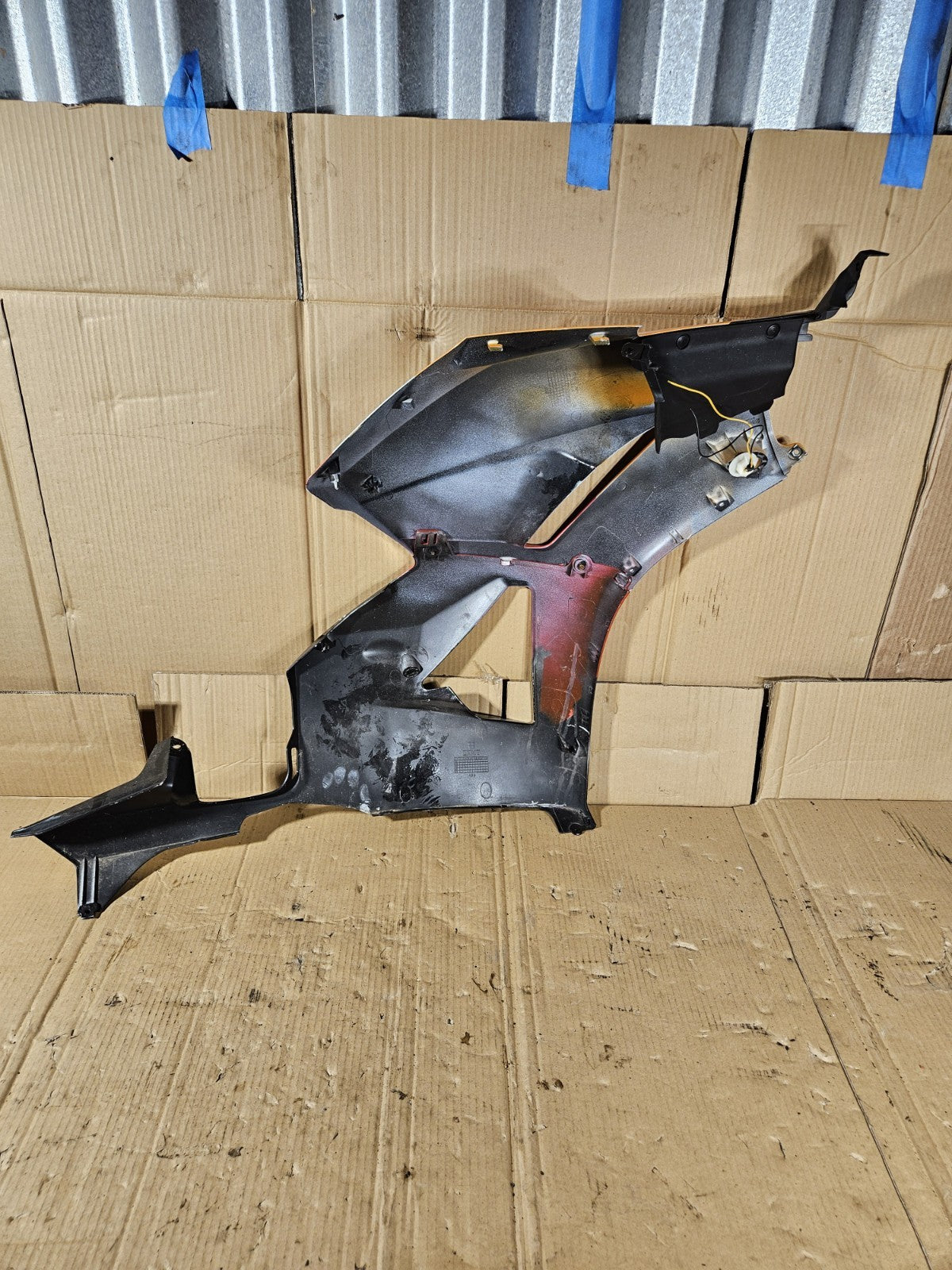 2013 Honda CBR600RR CBR 600RR Aftermarket Repsol Left Side Fairing Panel Cowl6