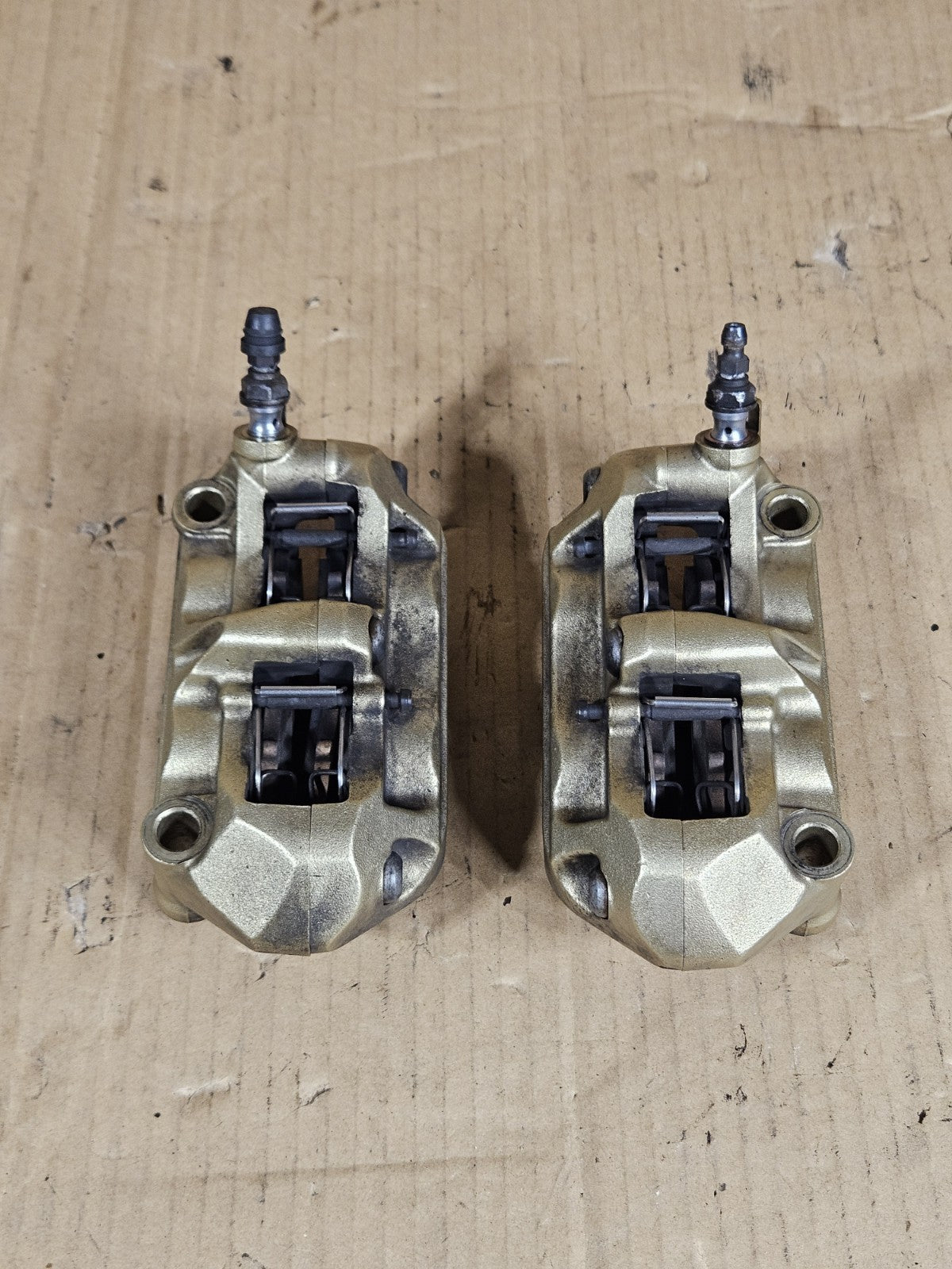 2009-2014 BMW S1000RR OEM Front Brake Calipers Pair Left Right6