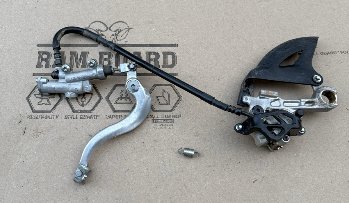 2018-2022 Yamaha YZ450F OEM Rear Brake Caliper Master Cylinder Assembly