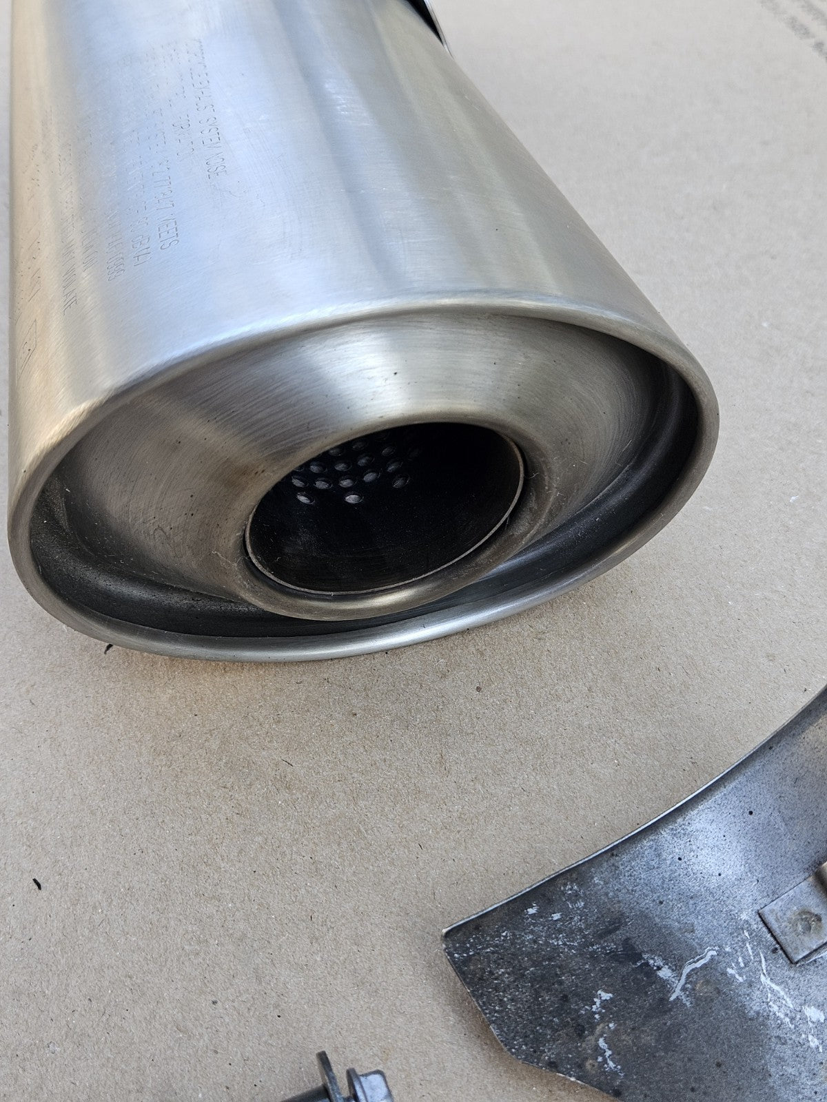 09-14 BMW S1000RR S1000R OEM Muffler Exhaust Silencer Factory Stock Pipe