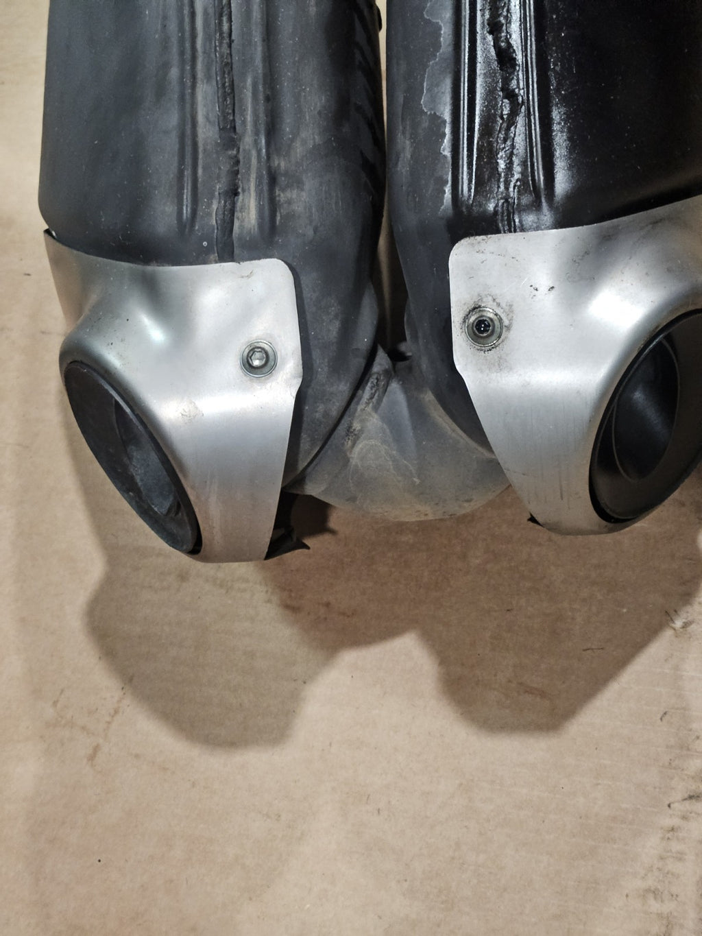 15-17 Exhaust Muffler Pipe Collector Silencer Ducati Panigale 1299 959 OEM Can