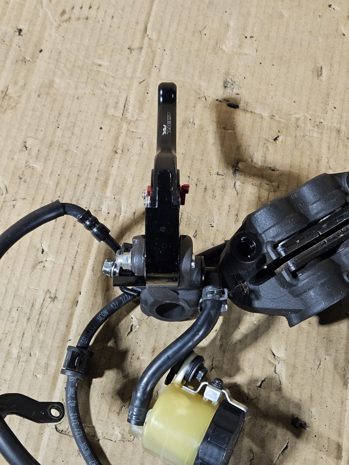  2013 Honda CBR600RR Front Brake Caliper Master Cylinder Lever Assembly Complete11