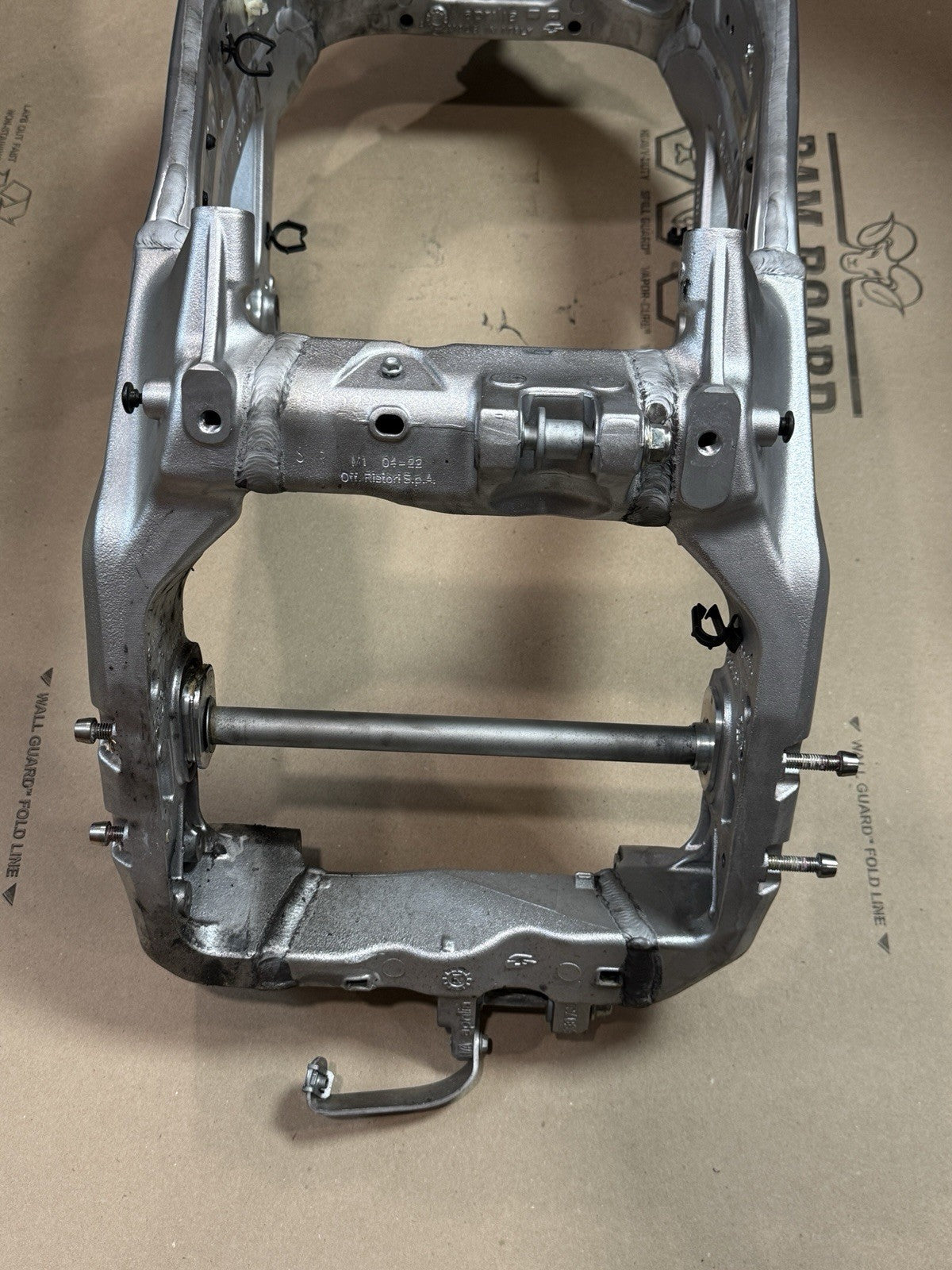 2021-24 Aprilia RSV4 1100 OEM Main Frame Chassis Clean 7K Miles Straight Street