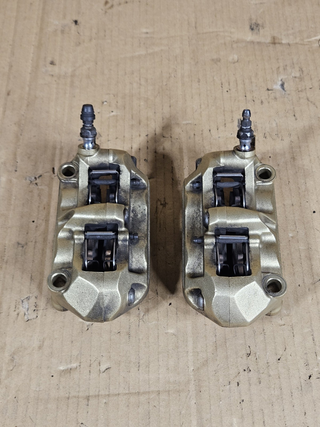 2009-2014 BMW S1000RR OEM Front Brake Calipers Pair Left Right1