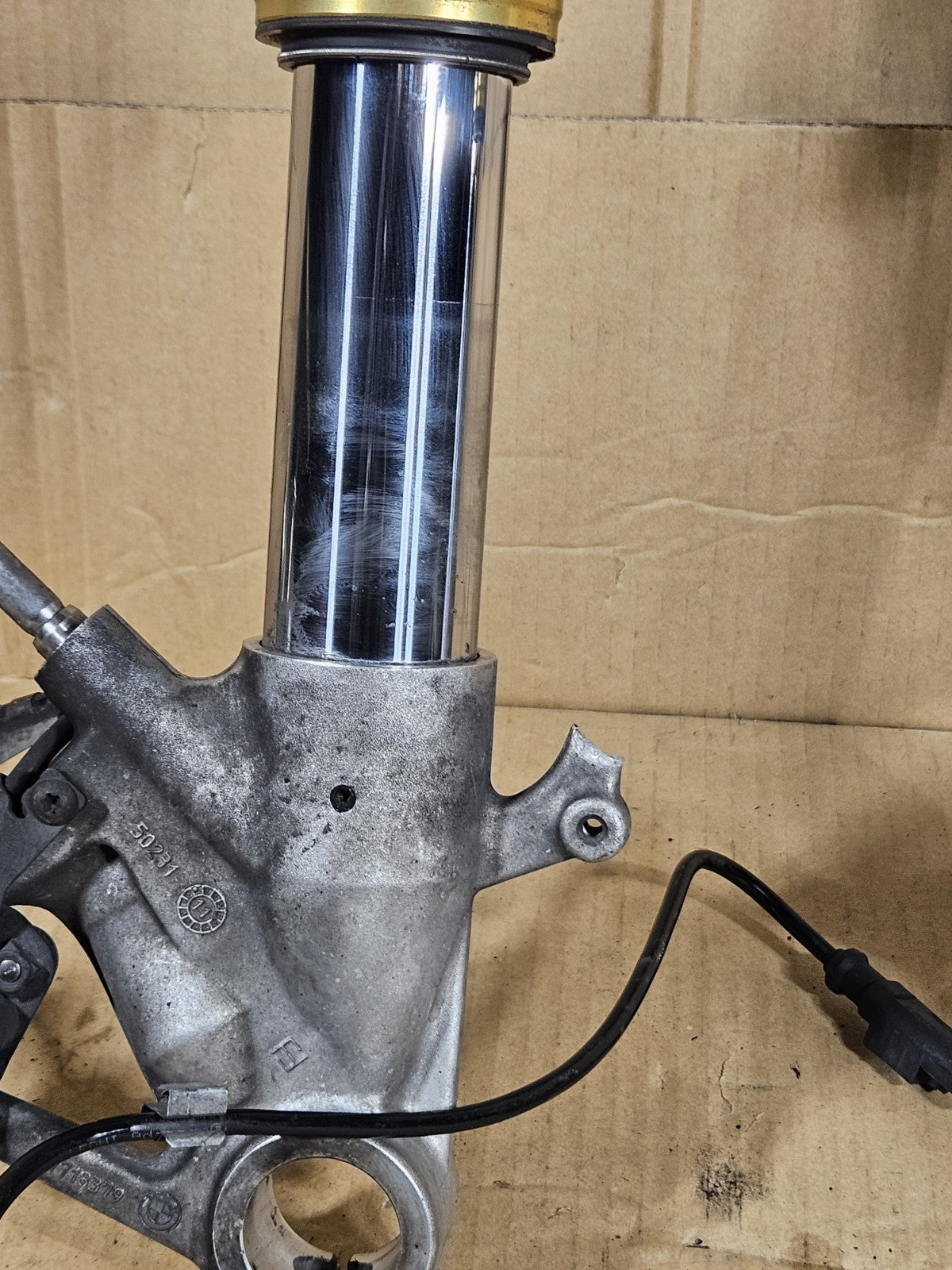 2012 BMW S1000RR OEM Front Forks Pair Fork Tubes Suspension Left Right 3
