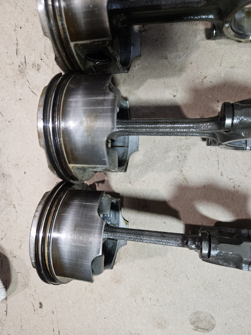 01-06 Honda CBR600F4I CBR600 F4I Engine Motor Block Pistons Connecting Rods Set