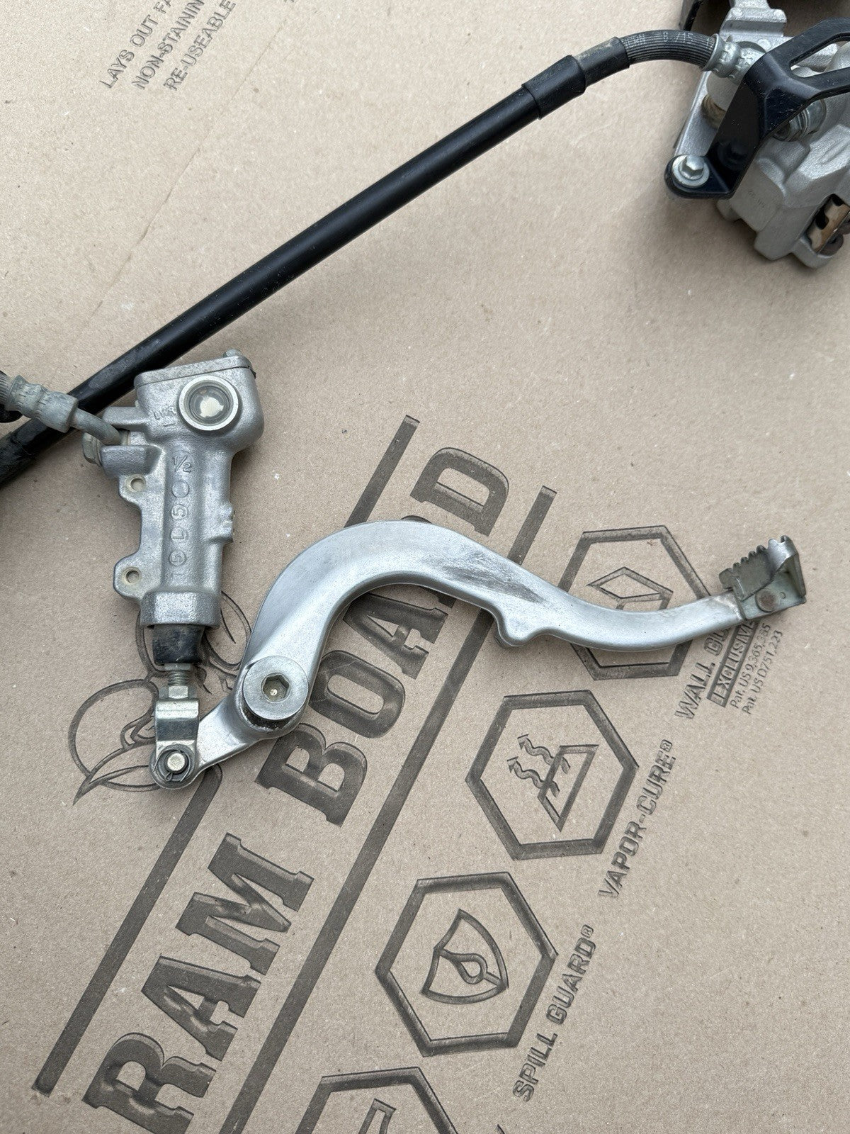 2011-2018 Kawasaki KX450F KX250F OEM Rear Brake Assembly